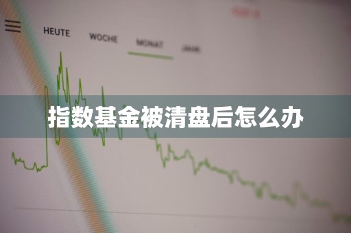 指数基金被清盘后怎么办
