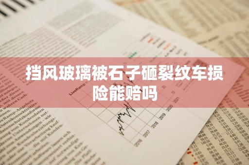 挡风玻璃被石子砸裂纹车损险能赔吗