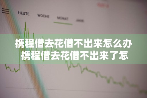携程借去花借不出来怎么办 携程借去花借不出来了怎么办