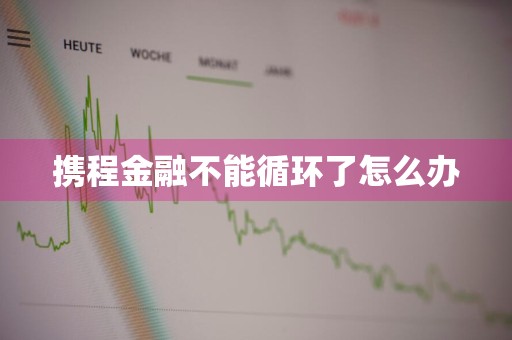 携程金融不能循环了怎么办