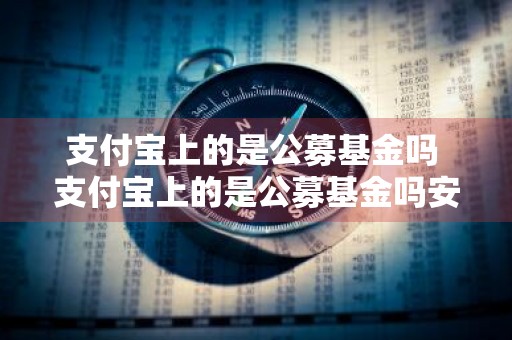 支付宝上的是公募基金吗 支付宝上的是公募基金吗安全吗