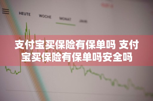 支付宝买保险有保单吗 支付宝买保险有保单吗安全吗