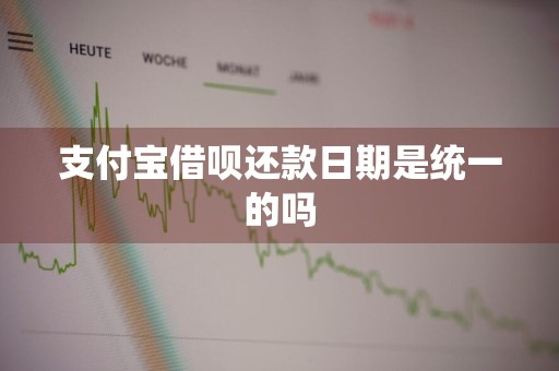支付宝借呗还款日期是统一的吗