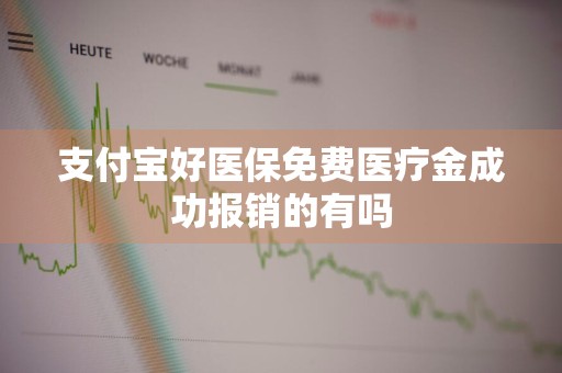支付宝好医保免费医疗金成功报销的有吗