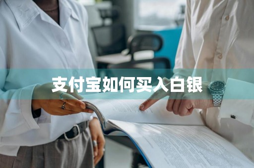 支付宝如何买入白银