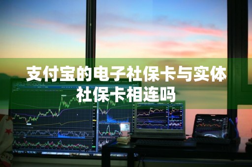 支付宝的电子社保卡与实体社保卡相连吗