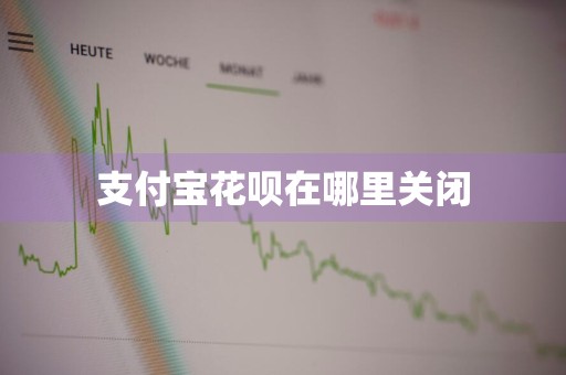支付宝花呗在哪里关闭