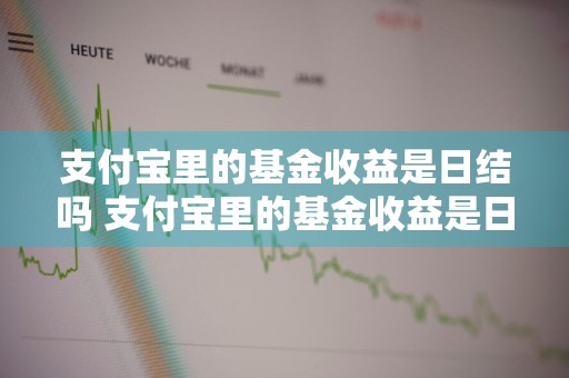 支付宝里的基金收益是日结吗 支付宝里的基金收益是日结吗还是月结