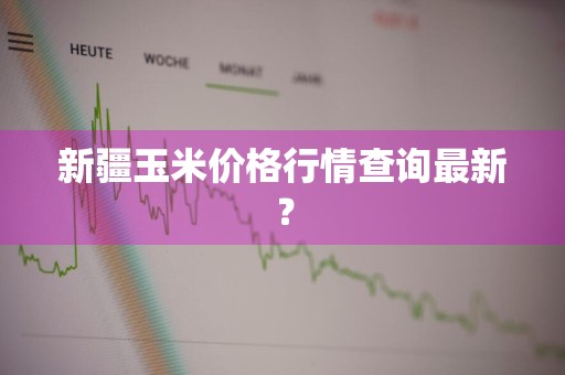 新疆玉米价格行情查询最新？