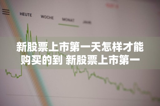 新股票上市第一天怎样才能购买的到 新股票上市第一天怎样才能购买的到呢