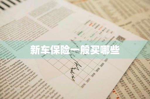 新车保险一般买哪些