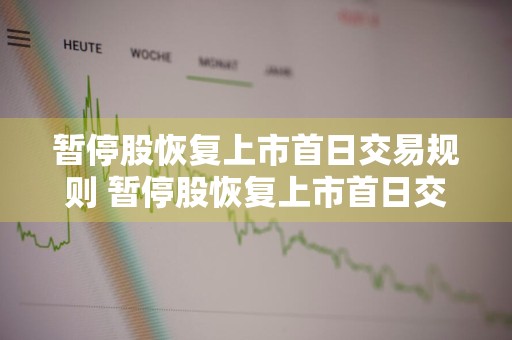 暂停股恢复上市首日交易规则 暂停股恢复上市首日交易规则是什么