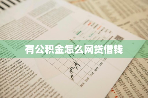 有公积金怎么网贷借钱