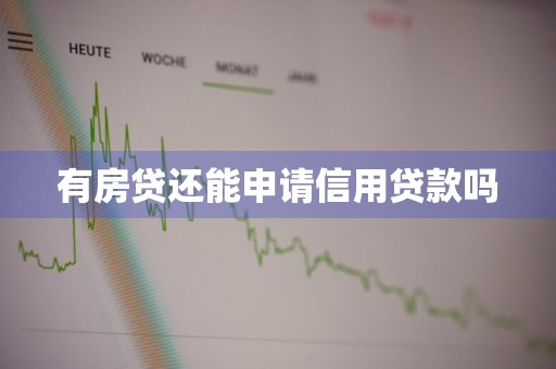 有房贷还能申请信用贷款吗