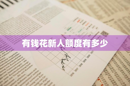 有钱花新人额度有多少