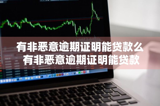 有非恶意逾期证明能贷款么 有非恶意逾期证明能贷款么吗