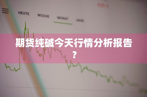 期货纯碱今天行情分析报告？