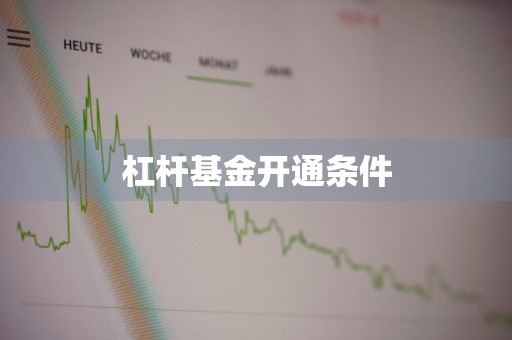 杠杆基金开通条件