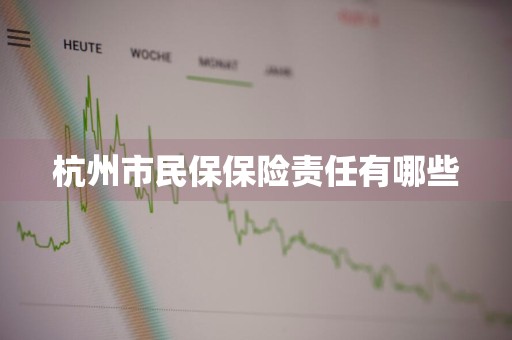 杭州市民保保险责任有哪些