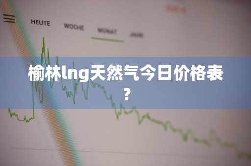 榆林lng天然气今日价格表？