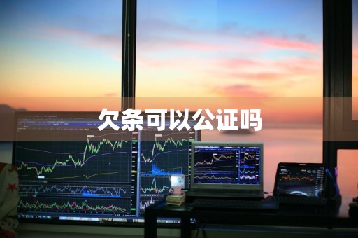 欠条可以公证吗