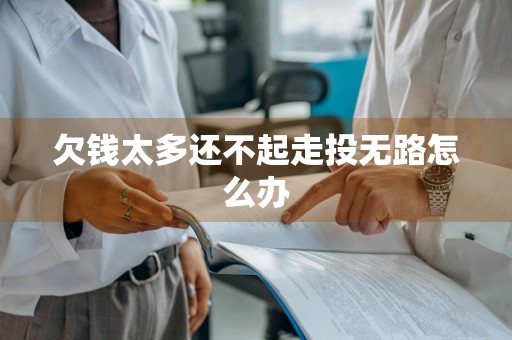 欠钱太多还不起走投无路怎么办
