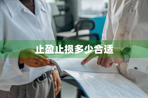 止盈止损多少合适
