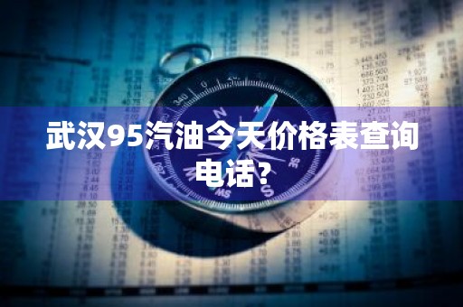 武汉95汽油今天价格表查询电话？