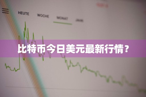 比特币今日美元最新行情？