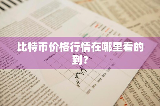 比特币价格行情在哪里看的到？