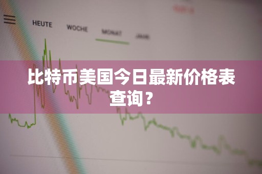 比特币美国今日最新价格表查询？