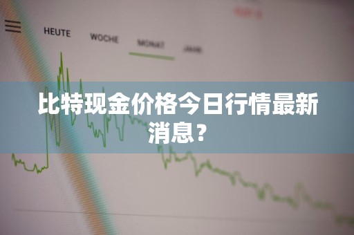 比特现金价格今日行情最新消息?
