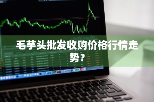 毛芋头批发收购价格行情走势？