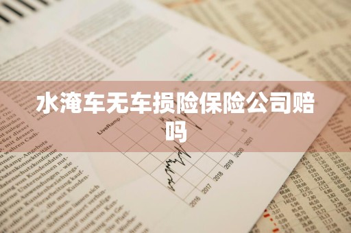 水淹车无车损险保险公司赔吗