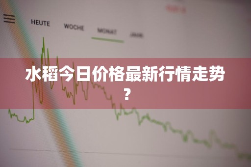 水稻今日价格最新行情走势？