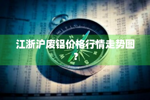 江浙沪废铝价格行情走势图？