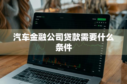 汽车金融公司贷款需要什么条件