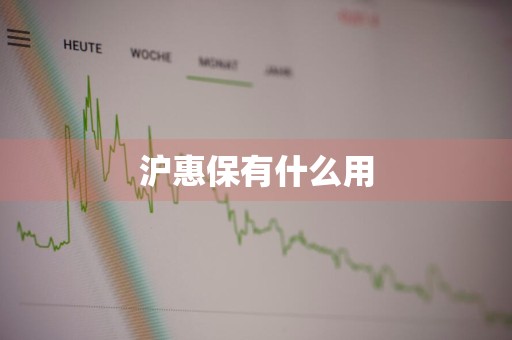沪惠保有什么用