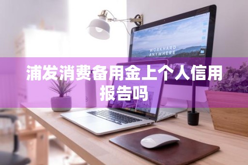 浦发消费备用金上个人信用报告吗