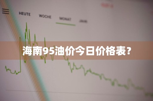 海南95油价今日价格表？