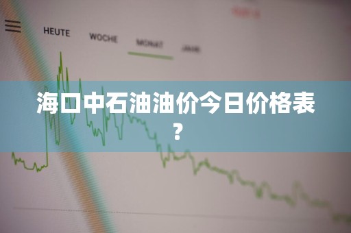 海口中石油油价今日价格表？