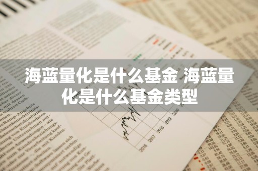 海蓝量化是什么基金 海蓝量化是什么基金类型