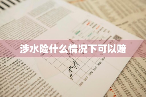 涉水险什么情况下可以赔