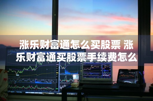 涨乐财富通怎么买股票 涨乐财富通买股票手续费怎么算