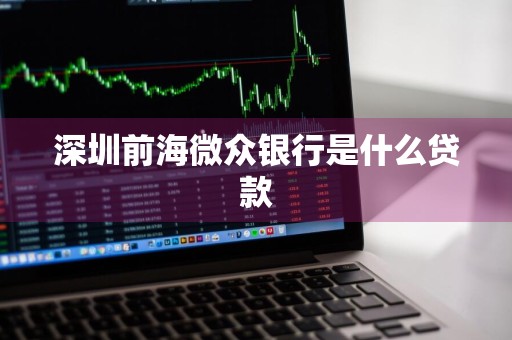 深圳前海微众银行是什么贷款