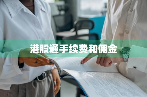 港股通手续费和佣金