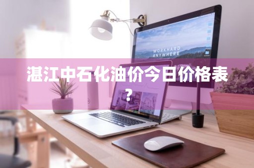 湛江中石化油价今日价格表？