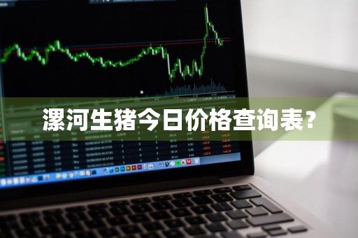 漯河生猪今日价格查询表？