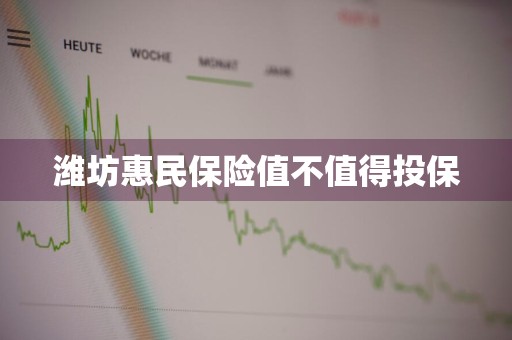 潍坊惠民保险值不值得投保