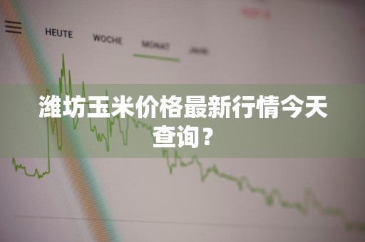 潍坊玉米价格最新行情今天查询?